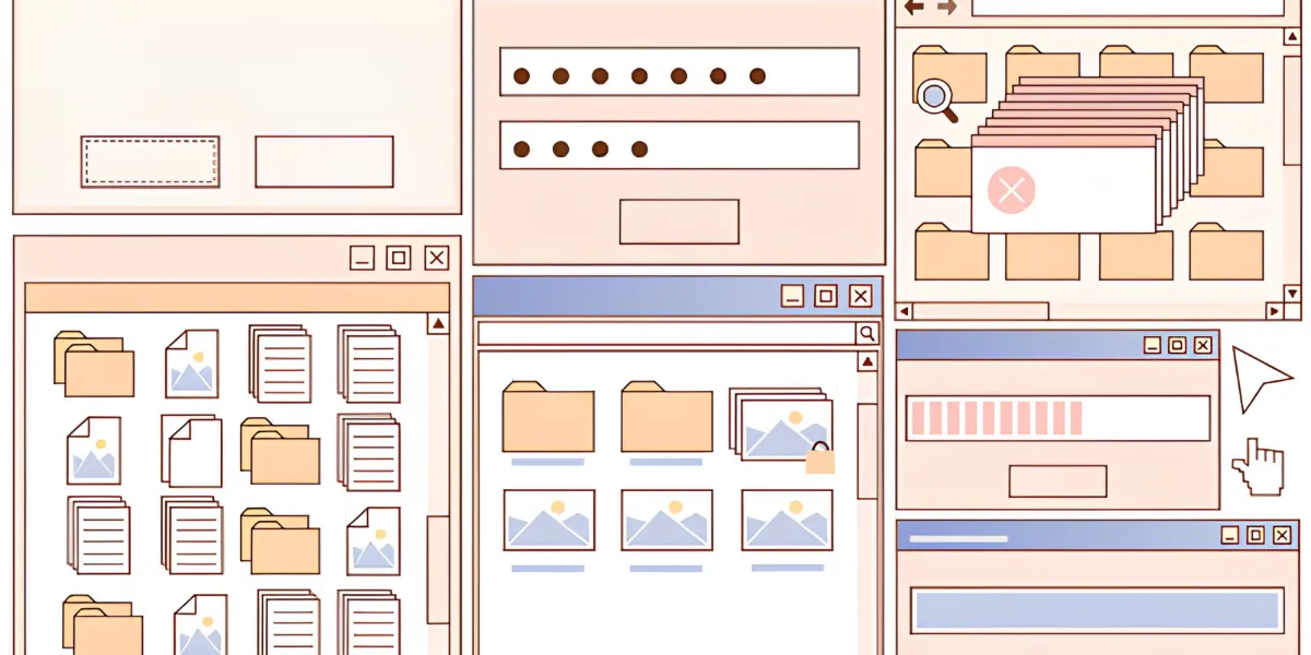 Cleaner browsing screen